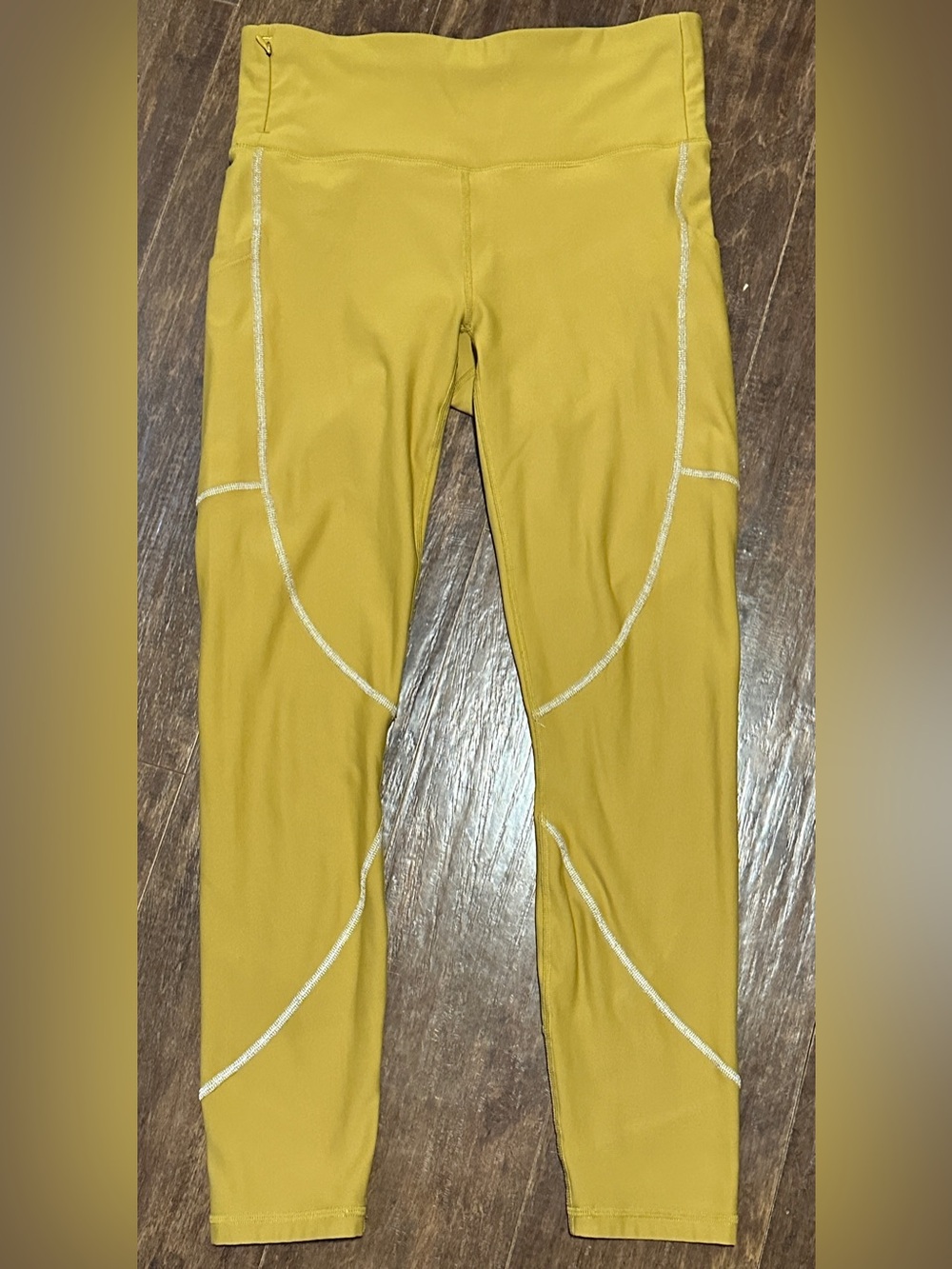 Fabletics Mustard Yellow Athletic Leggings Women’s Medium